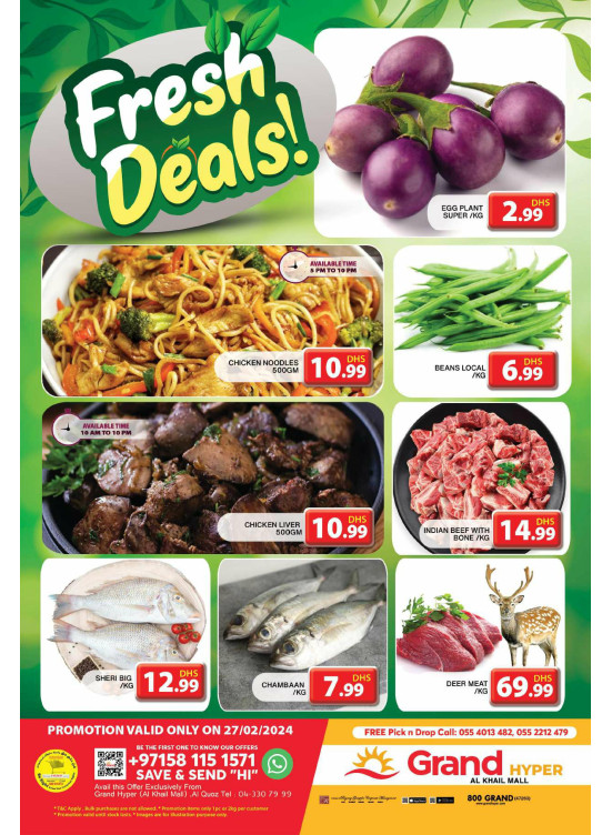Fresh Deals - Grand Hyper Al Khail Mall