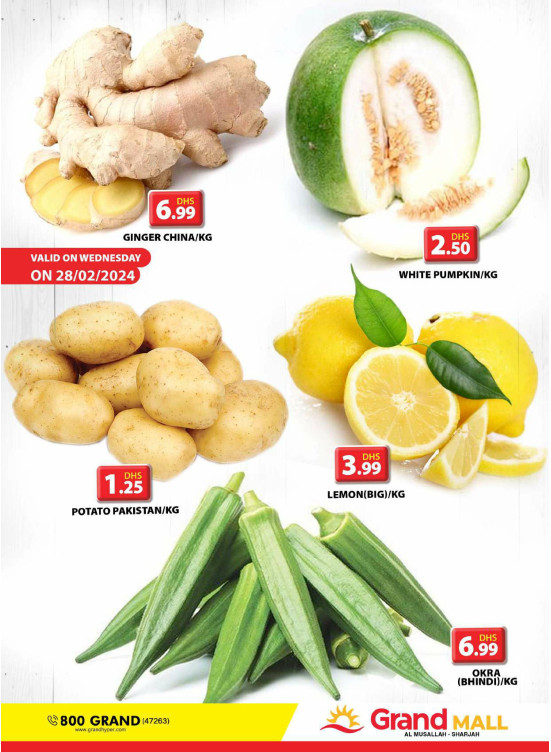 Veggie Wednesday - Grand Mall Sharjah