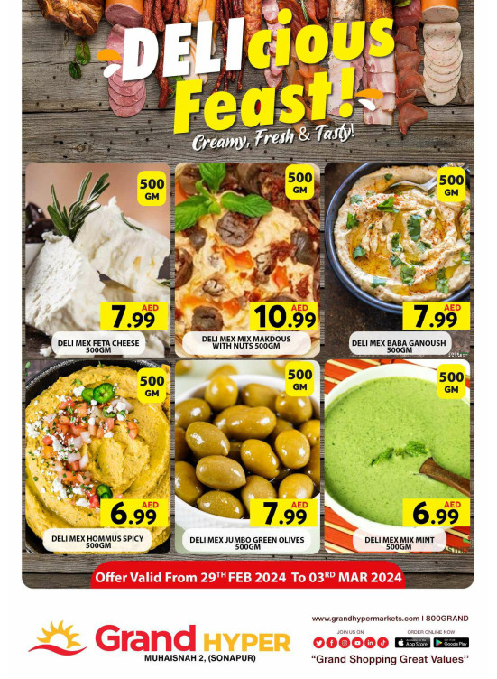 Delicious Feast - Grand Hyper Muhaisnah
