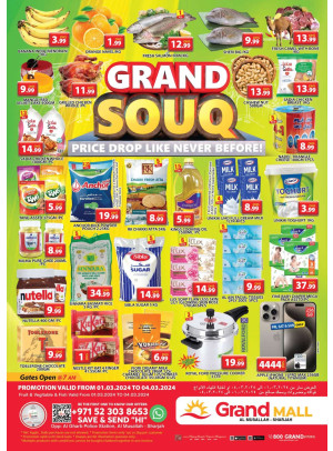 Weekend Deals - Grand Mall Sharjah