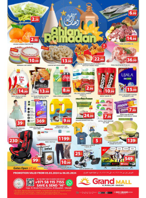 Ahlan Ramadan Deals - Grand Mall Sharjah
