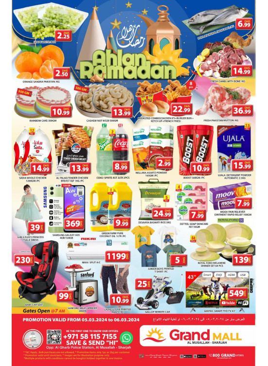 Ahlan Ramadan Deals - Grand Mall Sharjah