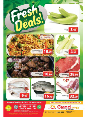 Fresh Deals - Grand Hyper Al Khail Mall