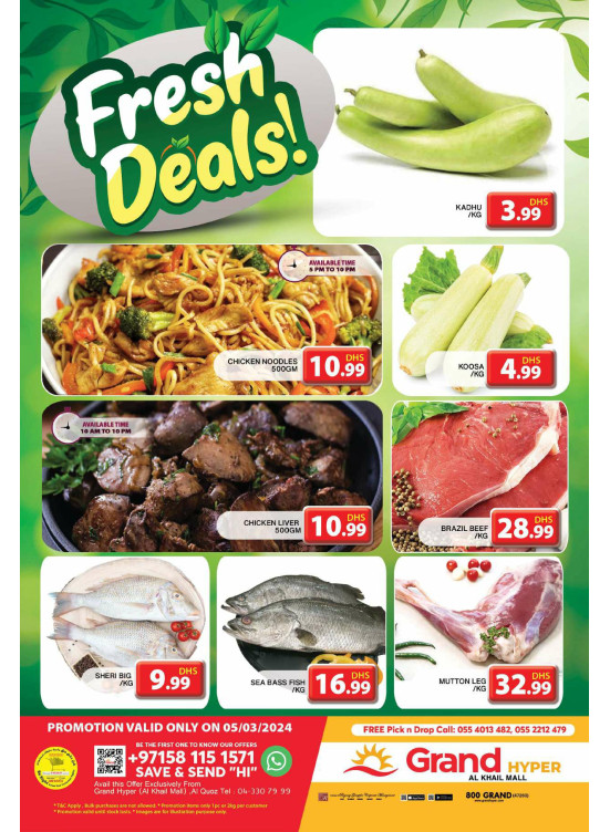 Fresh Deals - Grand Hyper Al Khail Mall