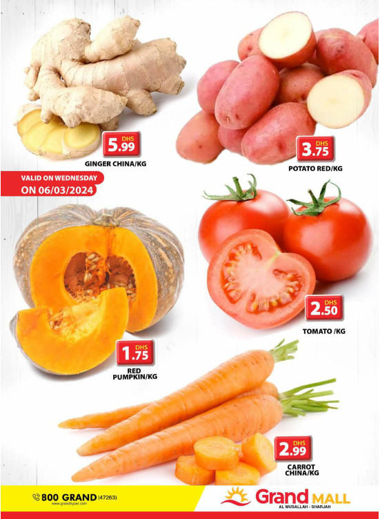 Veggie Wednesday - Grand Mall Sharjah