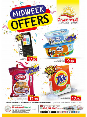 Midweek Offers - Grand Mall Sharjah