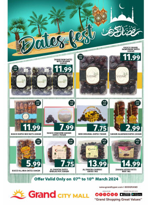 Dates Fest - Grand City Mall