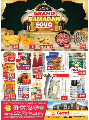Weekend Deals - Grand City Mall