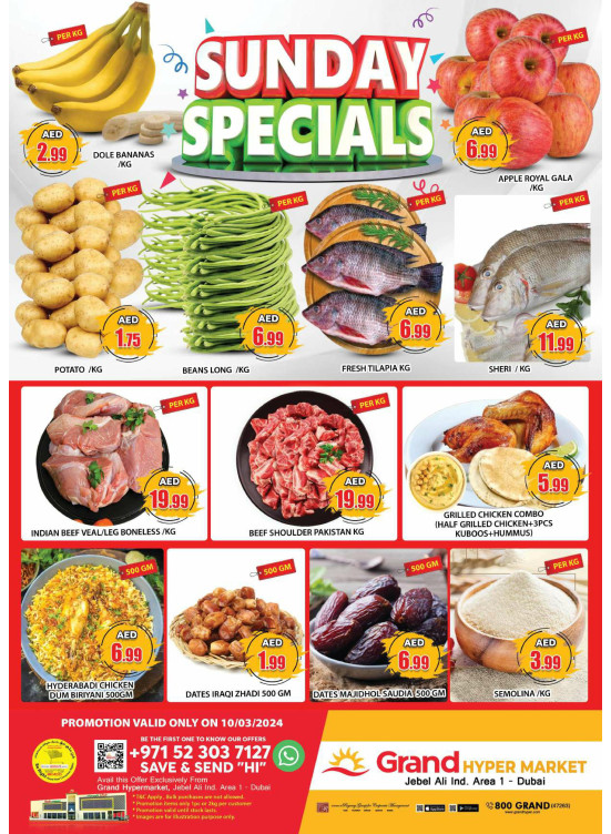 Sunday Blast - Grand Hypermarket Jebel Ali