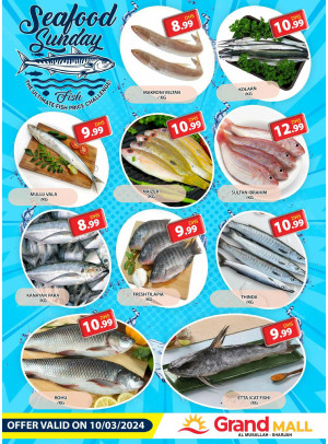 Seafood Sunday - Grand Mall Sharjah