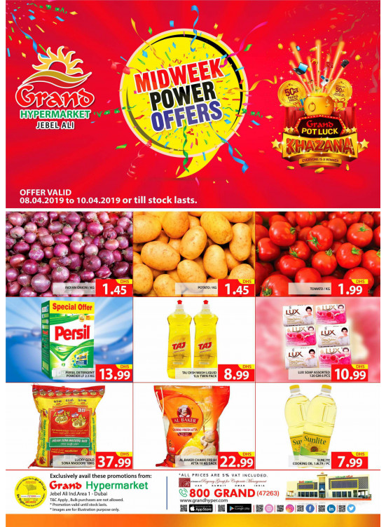 Midweek Power Offers - Grand Hypermarket Jebel Ali