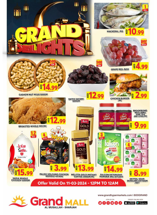 Grand Delights - Grand Mall Sharjah