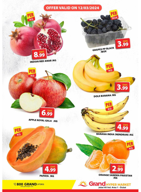 Fruitilicious Tuesday - Grand Hypermarket Jebel Ali
