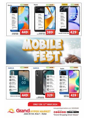 Mobile Fest - Grand Hypermarket Jebel Ali