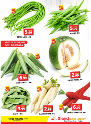 Veggie Wednesday - Grand Hypermarket Jebel Ali