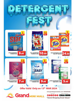 Detergent Fest - Grand Mini Mall