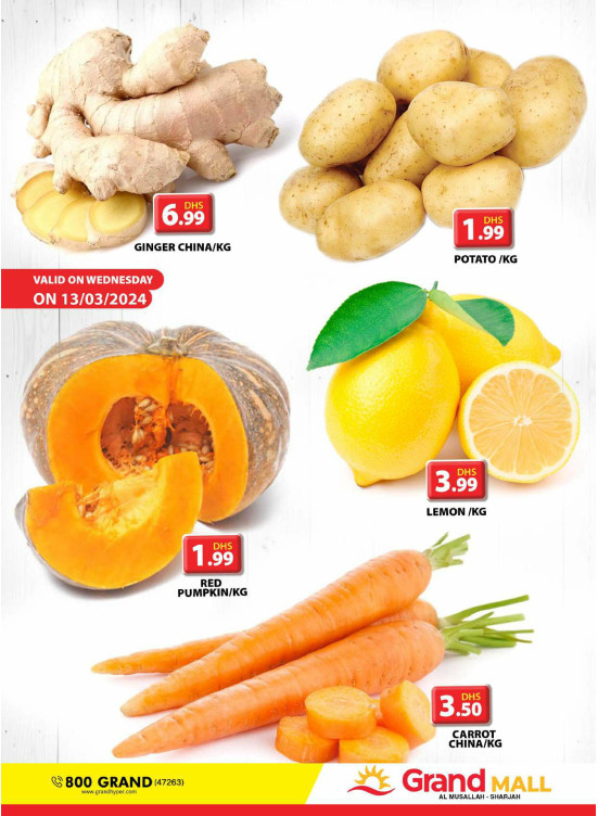 Veggie Wednesday - Grand Mall Sharjah
