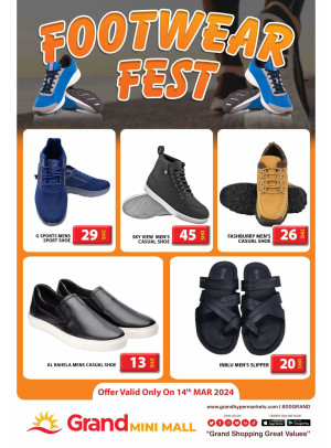 Footwear Fest - Grand Mini Mall
