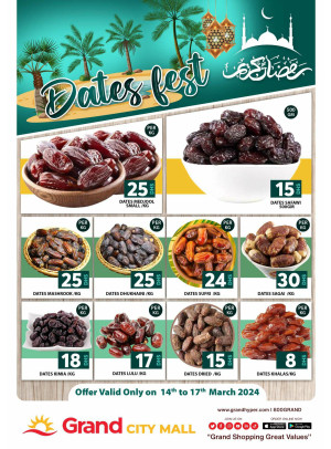 Dates Fest - Grand City Mall