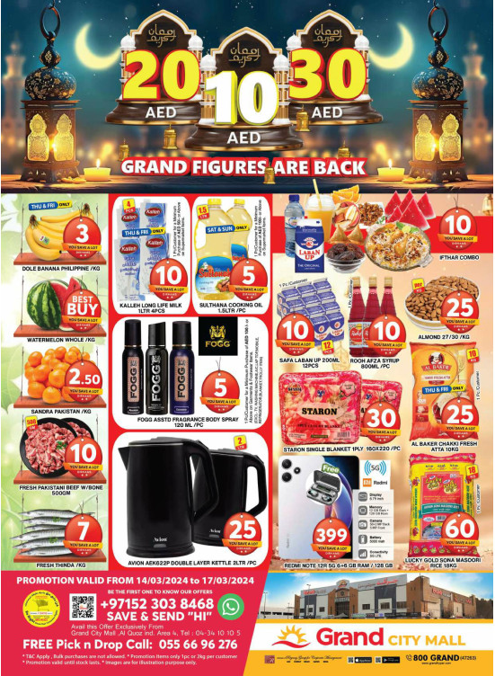 Weekend Deals - Grand City Mall