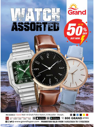 Watches Deals - Grand Mall Sharjah