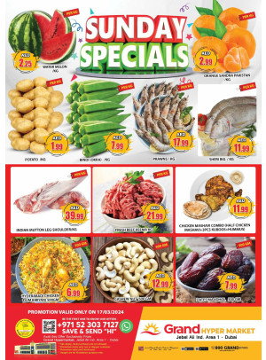 Sunday Blast - Grand Hypermarket Jebel Ali