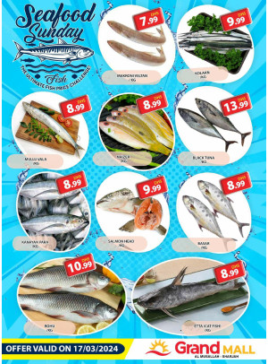 Seafood Sunday - Grand Mall Sharjah