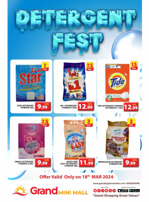 Detergent Fest - Grand Mini Mall