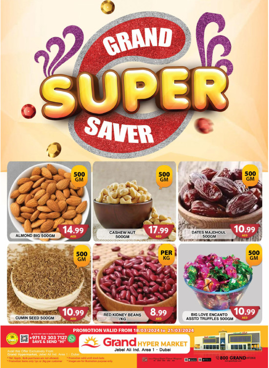 Grand Super Saver - Grand Hypermarket Jebel Ali