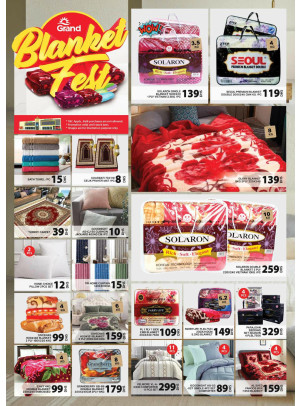 Blanket Fest - Grand Hypermarket Jebel Ali
