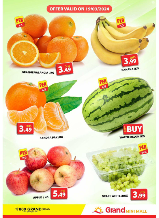 Fruitilicious Tuesday - Grand Mini Mall