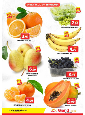 Fruitilicious Tuesday - Grand Hyper Al Khail Mall