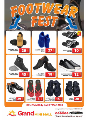 Footwear Fest - Grand Mini Mall