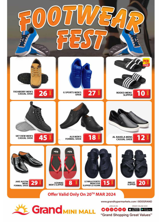 Footwear Fest - Grand Mini Mall
