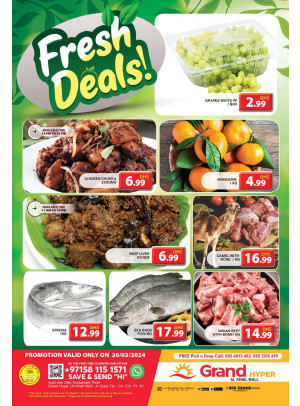 Fresh Deals - Grand Hyper Al Khail Mall