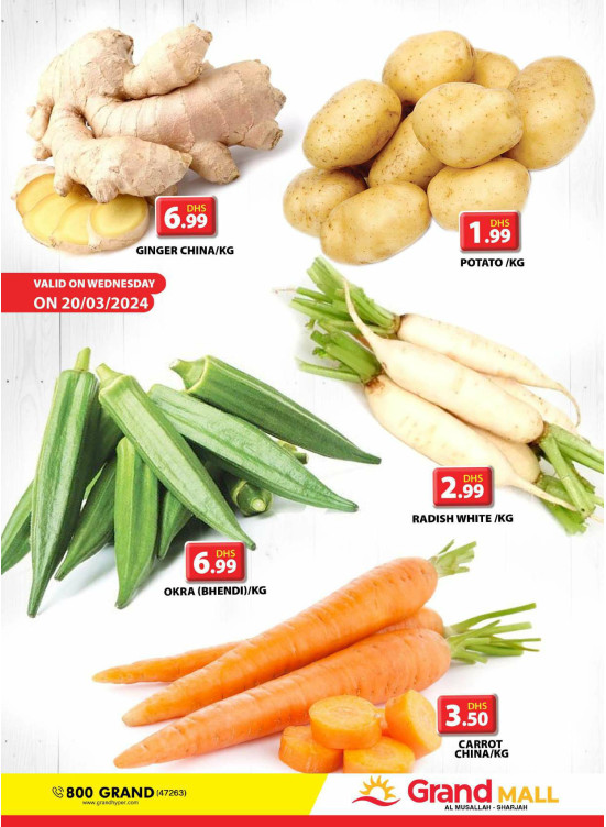 Veggie Wednesday - Grand Mall Sharjah