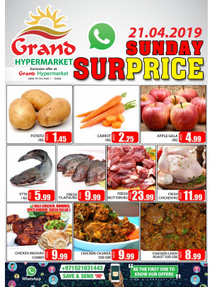 Sunday Surprise - Grand Hypermarket Jebel Ali