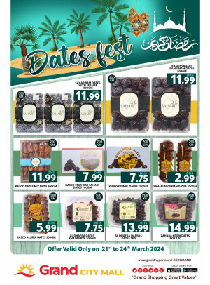Dates Fest - Grand City Mall