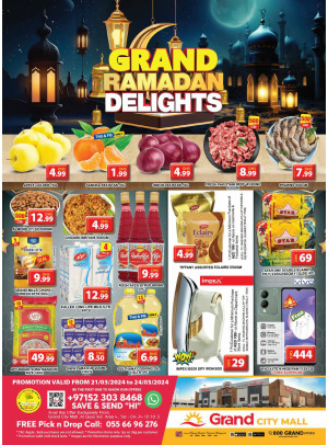 Weekend Deals - Grand City Mall