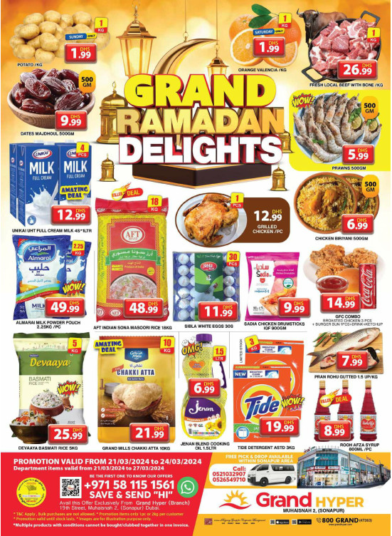 Weekend Deals - Grand Hyper Muhaisnah