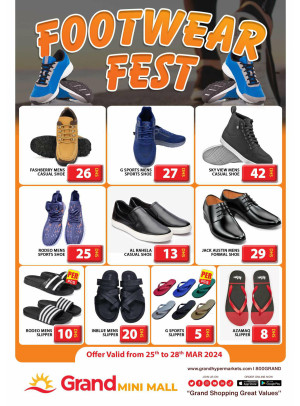 Footwear Fest - Grand Mini Mall