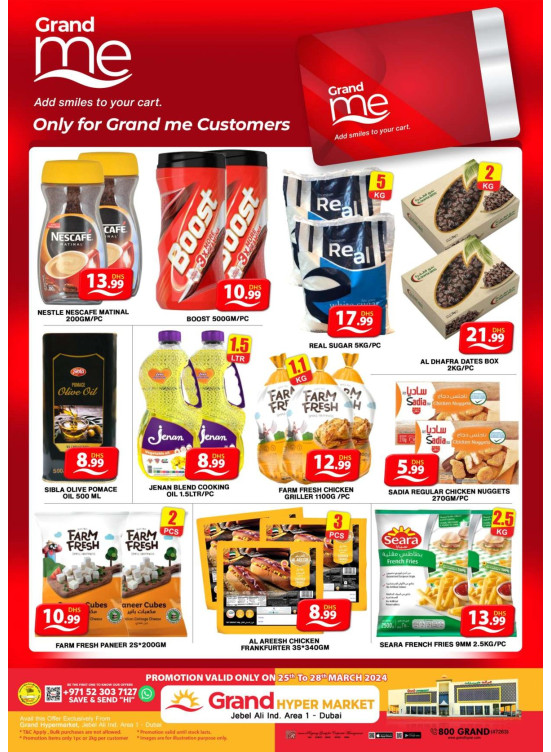 Grand Me Deals - Grand Hypermarket Jebel Ali