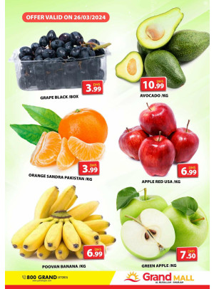 Fruitilicious Tuesday - Grand Mall Sharjah