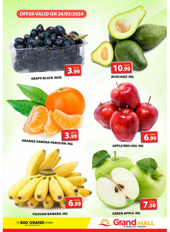 Fruitilicious Tuesday - Grand Mall Sharjah