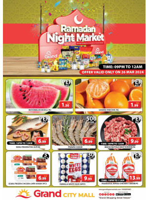 Ramadan Night Market - Grand City Mall