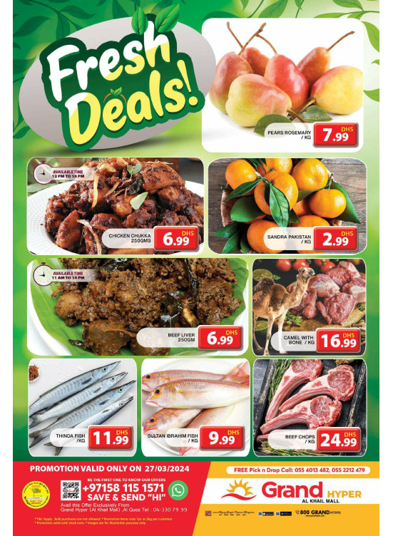 Fresh Deals - Grand Hyper Al Khail Mall