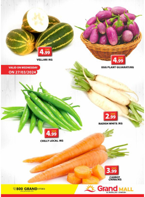 Veggie Wednesday - Grand Mall Sharjah