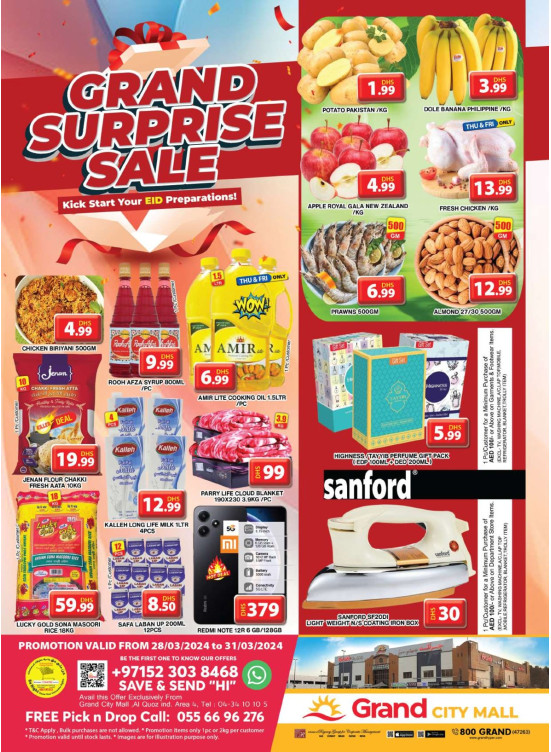 Weekend Deals - Grand City Mall