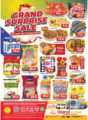 Weekend Deals - Grand Hyper Muhaisnah