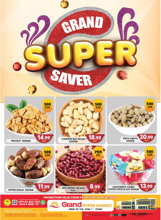 Grand Super Saver - Grand Hypermarket Jebel Ali